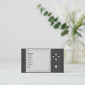 Metallmasche Visitenkarte (Stehend Vorderseite)