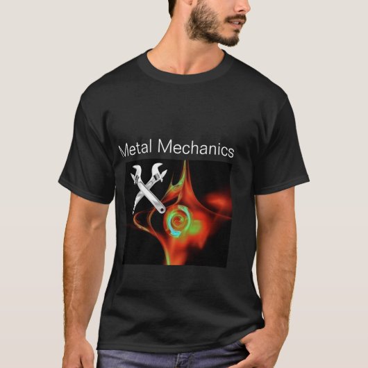 METALLMECHANIKEN, PLUMBERN, KREUZEN T-Shirt (Vorderseite)