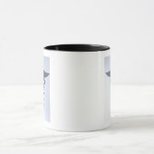 Metallmedizinischer Caduceus Tasse (Zentrum)