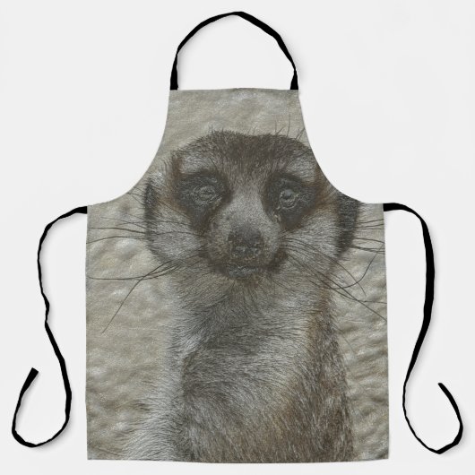 Metallmeerkat Schürze (Vorderseite)