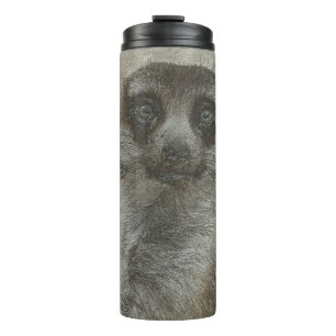 Metallmeerkat Thermosbecher