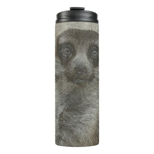 Metallmeerkat Thermosbecher (Vorderseite)