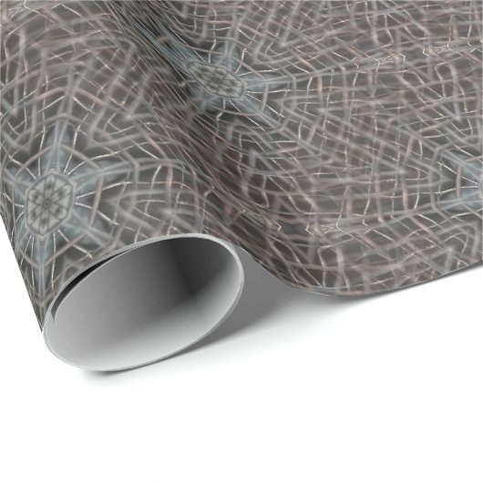 Metallmesh Geschenkpapier (Rolleneckpunkt)