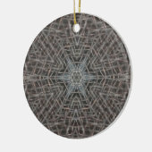 Metallmesh Keramik Ornament (Links)