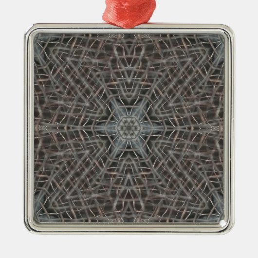 Metallmesh Ornament Aus Metall (Vorne)