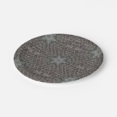 Metallmesh Pappteller (Schrägansicht)