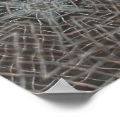 Metallmesh Poster (Ecke)