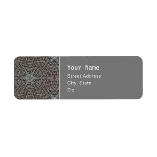 Metallmeshlabel (Vorne)