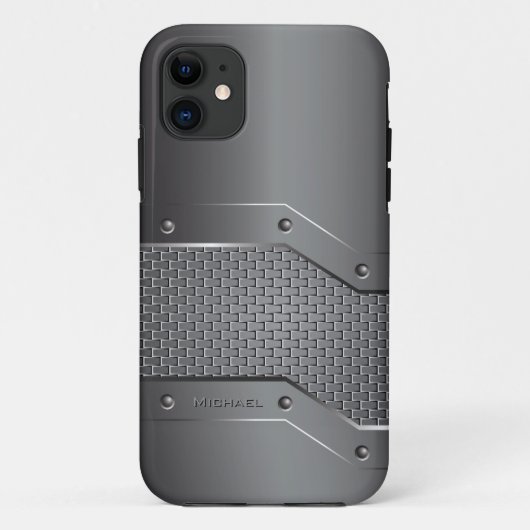 Metallmetallischer Art iPhone 5 Fall Case-Mate iPhone Hülle (Rückseite)