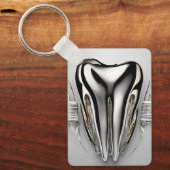 Metallmolar Schlüsselanhänger (Vorderseite)