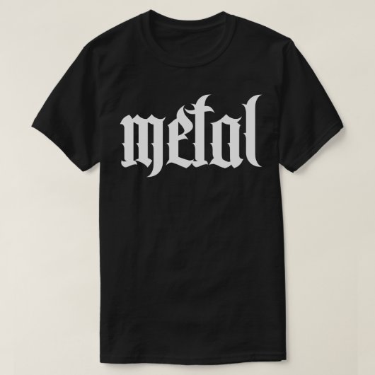 Metallmusiktattoo T-Shirt (Design vorne)