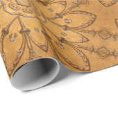 Metallmuster Geschenkpapier (Rolleneckpunkt)
