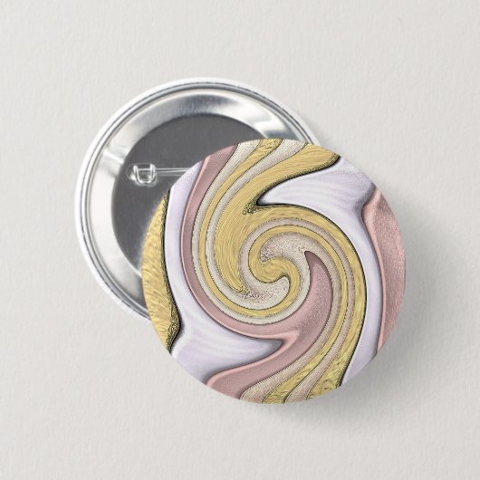 Metallmuster mit Glanz Button (Vorne & Hinten)