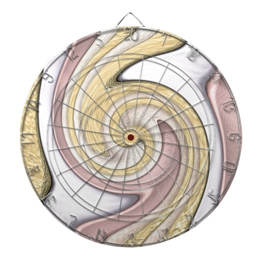 Metallmuster mit Glanz Dartscheibe (vorne)