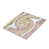 Metallmuster mit Glanz Fliese (Seite)