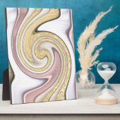 Metallmuster mit Glanz Fotoplatte (Seite)