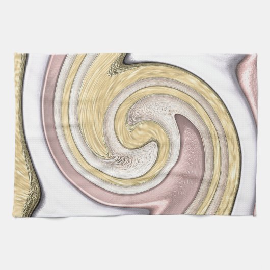 Metallmuster mit Glanz Handtuch (Horizontal)