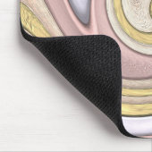 Metallmuster mit Glanz Mousepad (Ecke)