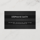 Metallmuster Visitenkarte (Vorderseite)