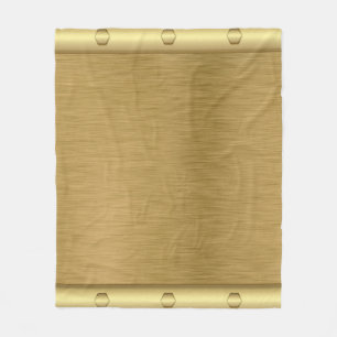 Metalloberfläche Fleecedecke