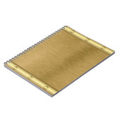 Metalloberfläche Notizblock (Linke Seite)