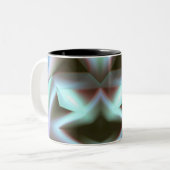 Metallook-Spaß Zweifarbige Tasse (Vorderseite Links)