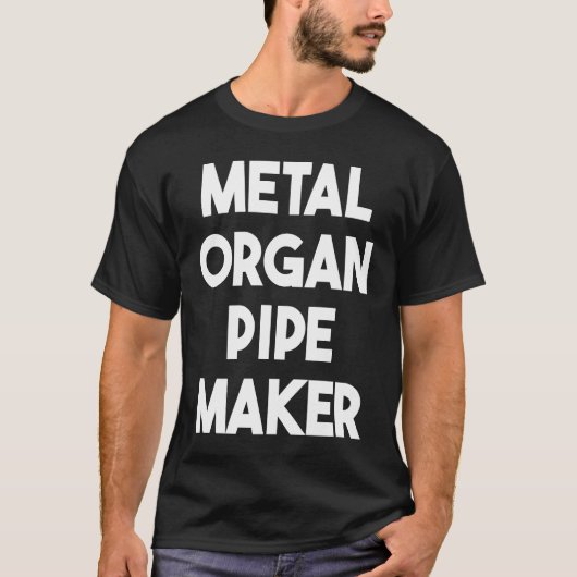 Metallorgel T-Shirt (Vorderseite)