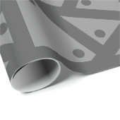 Metallpapier Geschenkpapier (Rolleneckpunkt)