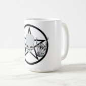 Metallpentagram-Tasse Kaffeetasse (VorderseiteRechts)