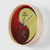 Metallpferd Uhr (Winkel)