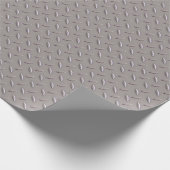 Metallplatte Geschenkpapier (Ecke)