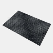 Metallplatte Muster 02 Fußmatte (Schrägansicht)