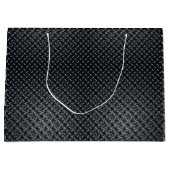 Metallplatte Muster 02 Große Geschenktüte (Vorderseite)