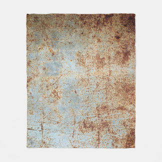 Metallplatte, texturiert fleecedecke