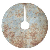 Metallplatte, texturiert polyester weihnachtsbaumdecke (Vorderseite)