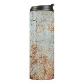 Metallplatte, texturiert thermosbecher (Nach links gedreht)