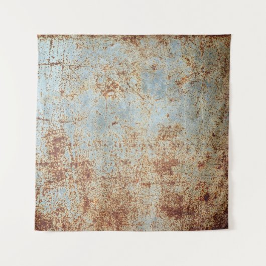 Metallplatte, texturiert wandteppich (Vorderseite)