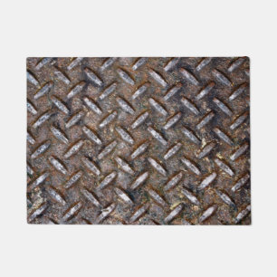 Metallplatten Fußmatte