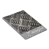 Metallplatten-Notebook Notizblock (Rechte Seite)