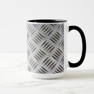 Metallplattenbeschaffenheit Tasse