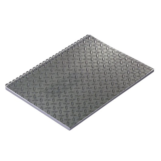 Metallplattennotizbuch des effekt-#1 notizblock (Linke Seite)