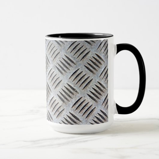 Metallplattenstruktur Tasse (Rechts)