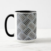 Metallplattenstruktur Tasse (Links)