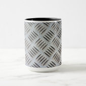 Metallplattenstruktur Tasse (Zentrum)
