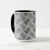 Metallplattenstruktur Tasse (Vorderseite Links)