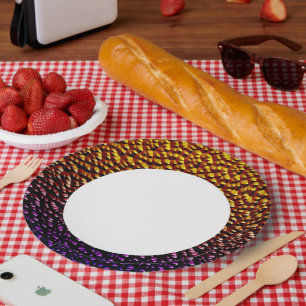 Metallplätze 4 pappteller