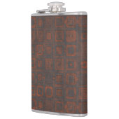 Metallquadrate Flachmann (Links)