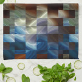 Metallquadrate Geschirrtuch (Gefaltet)