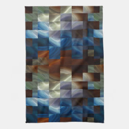 Metallquadrate Geschirrtuch