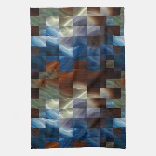 Metallquadrate Geschirrtuch (Vertikal)